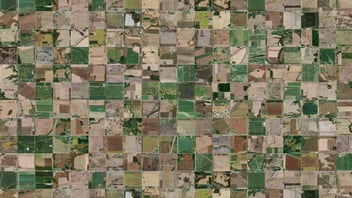 Photo: Farm fields